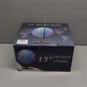 13" Globe for Children & Adults, Interactive World Globe for Kids with Stable Heavy Metal Base, HD Waterproof & Writable Surface, Educational STEM Learning Toy, Classroom Teaching Gift