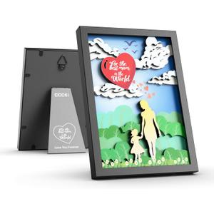 CCCEI Black 11x14 Desk Decor for Home Office, Gifts for Women From Daughter, Unique Thank You, Love Gift Ideal for Brthday, Mothers Day Christmas.