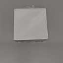 Artist's Tile Set: White Thick 210 lb Paper, 17pt, 4x4 inches. Pack of 75 Square Sheets. Heavyweight Paper for tangles, Patterns, Mandalas and Miniature Drawings. Blank Index Flash Note Cards