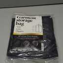 Luxury Storage Garment Bag for Men Suit, Long Women Dress, Tuxedo, Uniform | 47 Inch + 5 Inch Side Gusset | Hanging, Breathable, Foldable Clothes Cover and Protector