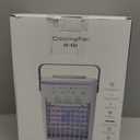 Portable Air Conditioner,Cooling Fan with 3 Speeds &3 Modes,2-8H Timer,1000ml Water Tank, Remote Control,4 in 1 Humidifier, Air Conditioner,Fan,Night Light,Evaporative Air Cooler for Home,Office