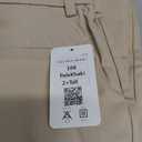 iChosy Women's Pull On Barely Bootcut Stretch Dress Pants PaleKhaki 2xTall