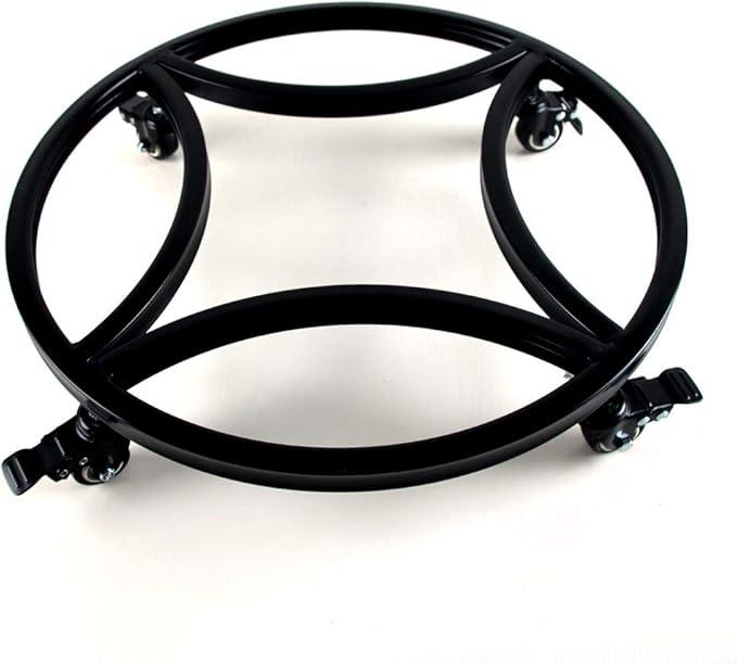 Zhongma 15" Plant Caddy with Wheels, Heavy Duty Construction, 300 Lbs Capacity, Load-bearing wheels with brakes