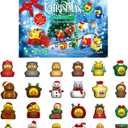 2025 Advent Calendar Rubber Ducks 24 Days of Surprises Gift for Kids Boys Girls Countdown Christmas Holiday Gift for Kids Teens (701)