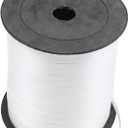 1 Roll Balloon Ribbon 225m 5mm for Wedding PartyWhite