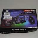 8PCS Motorcycle RGB LED Light Kits with APP/RF Remote, Multicolor Underglow Lights with Brake Turn Signal, 12V Waterproof Dual Zone Strip for Sport Bike, Cruiser, Street & Dirt Motorcycle