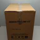 36 Pack Home Gym Mat, Puzzle Exercise Mat, EVA Interlocking Foam Floor Tiles for Home Workout Equipment and Kids' Play Areas