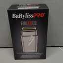 METALFX Double Foil Shaver, Handheld Electric Razor for Travel, Portable Cordless Close Face Shaver for Head, Beard, & Neck (Silver)