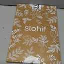 Slohif Funny Oven Mitt Heat Resistant for Women - 1 Pack Brown Cute Novelty Cool Kitchen Oven Mittens with 100% Cotton for Baking and Cooking Accessories (Brown)