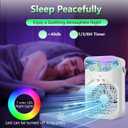 iFTY Small Portable Air Conditioners, Portable AC Unit w/Remote, 1.5L Water Tank, 3 Speeds, 2 Cool Mist, 3 Timers, 7 Night Light, Mini Air Conditioner, Personal Air Cooler Fan for Room Bedroom White