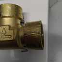 30 PSI Pressure Relief Valve, Boiler Relief Valve with 3/4" Female NPT x 3/4" Female NPT, PTFE Thread Seal Tape, Brass, for Hot Water and Cold Water Systems