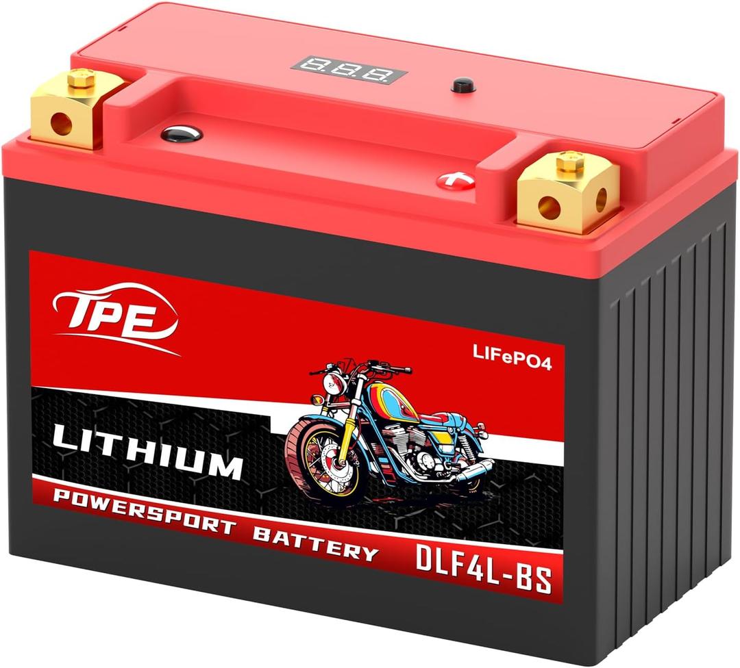 TPE Lithium Motorcycle DLF4L-BS 12V 2.5Ah ATV, UTV, Jet Ski, 4 Wheeler, Quad, Scooter, Motocross