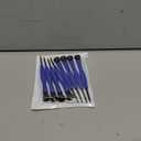 Upgrade Version Magnetic Eye Glass Repairing Kit, Eyeglass Repair Tool Kit with Compact Screw Box Include Nose Pads, Precision Screwdriver Set, Screws, Tweezer for Eyeglass, Sunglass, Spectacles Watch