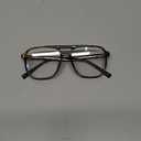 FEISEDY Blue Light Blocking Glasses Fake Nerd Clear Square Computer Lightweight Pilot Glasses Frame Oversized B2866