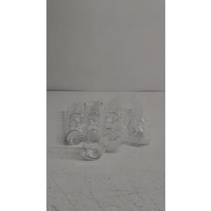 Versatile Plastic Serving Cups 8 Count Set for Wine Juice Ice Salad Stylish Easy to Clean for Parties