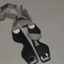 GOUNOD Silicone Patellar Tendon Support Strap 2 Pack, Knee Strap for Knee Pain Relief, Patella Band for Basketball, Jumpers Knee, Tendonitis, Running, Hiking, Soccer, Osgood Schlatter Black-Grey