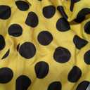 Womens Polka Dot Capri Jumpsuits Sleeveless Halter Neck Backless Summer Sexy Romper Going Out Party Club Outfits (Yellow, XL)