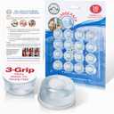 Door Stoppers Wall Protector [16 Pack] Wall Door Stop Small Size | Rubber Door Bumpers Small Size | Self Adhesive Door Stopper | Shower Door Bumpers | Clear Stick on Headboard Stoppers Rubber Bumpers