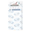 Dream On Me Nap Nest Crib and Toddler Mattress, Dual-Sided - Infants & Toddlers, Waterproof 5 Mattress with 88 Interwoven Coils, 75% Recycled Fiber, GREENGUARD Gold & BSA Certified Blue Cloud