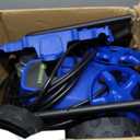 GREENER Electric Pressure Washer, 3800 Max PSI and 2.4 Max GPM, Onboard Soap Tank, Spray Gun and Wand, 5 Nozzle Set, for Cars/Fences/Driveways/Homes/Patios/Furniture-Blue