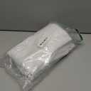 Joydeco Linen Curtains for Bedroom 63 Inch Length 2 Panels Set,37 Inch Wide Light Filtering Curtains for Living Room, Off-White Curtains with Back Tab & Rod Pockets (37x63 inch, Off-White)