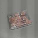 Glamnetic Press On Nails - MaDamn | French Tip Nails, UV Finish Short Pointed Almond Shape, Salon Quality Semi-Transparent Nails in 12 Sizes - 24 Nail Kit with Glue