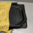 Cargo Mat for 2021-2025 2026 Kia Seltos with Backrest Mat,TPE All Weather Protection Car Trunk Mat Covering The Backrest Mat with Velcro Fastener Accessories