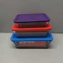 PYREX Simply Store Glass Food Storage Container With Lids