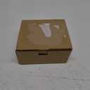 CML Hardware Entry Deadbolt Door Lock and Passage Knob Combo Set, Single Cylinder Deadbolt Lock with Keys for Exterior and Interior Door, Stainless Steel, 1 Pack