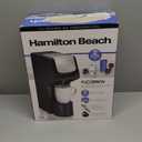 Hamilton Beach FlexBrew Single Serve Coffee Maker, Coffee Machine Compatible with Pod Packs and Grounds, Black Next Gen (49900)