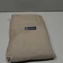 Sleeping Bag Liner Camping Travel Home Bed Sheet Lightweight Breathable Hotel Compact Sacks (Khaki, 70.8 * 82.7in)