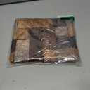 Brown Beige Hand Towels for Bathroom Set of 2, Rectangular Parquet Pattern in Wooden Style Kitchen Towels Soft Absorbent Decorative Fingertip Towels Tea Bar Face Towels for Gym Spa Chic Decor 14x28 (Chocolate)