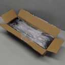 Cable Management, 25'' Cable Management Under Desk No Drill, Metal Cord Organizer with Clamp for Standing Desk, Cable Organizer for Home Office, Black (25'' (1 Pack))