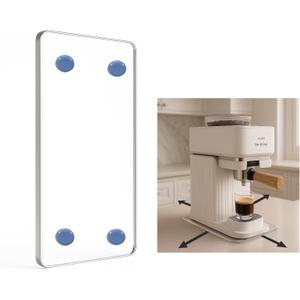 Espresso Coffee Sliding Tray for PHILIPS Baristina Espresso Machine (BAR302/20), Transparent Acrylic Slider Tray for Countertop, PHILIPS Coffee Maker Accessories, Espresso Machine Accessories, 6" x 13.75"