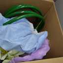 Blue Purple Yellow Flowers Decoration for Party