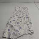 SHENHE Girl's Floral Split Thigh Ruched Spaghetti Strap Summer Cute Long Cami Dress, Size: 9 Years