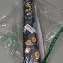 REDAMANCY Gold/Yellow/Blue Peacock Animal Plants Dark Black Peel and Stick Wallpaper Stick on Contact Paper Vintage Wall Paper Easy Peel Off for nightstand Drawer Cabinet Renter (17.7" x 118")