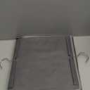 BOOMIBOO Hanging Closet Organize and Shelves5-Hanging Shelf with 2 Side PocketsStorage Foldable Grey