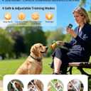 Dog Shock Collar with Remote Control Shock Collar for Dogs 10120 lbs, 2000FT Long Range IPX7 Waterproof Rechargeable Dog Training Collar with 4 Safe Modes Beep Vibration Shock & Flashlight Bk