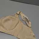 ANYIRIS Plus Size Wireless Bras for Women No Underwire Push Up Bra Unlined Plunge V Large Breast Minimizer Bras (42G, Nude)