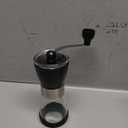 Primula Manual Adjustable Burr Coffee Grinder - Ceramic Mill & Brushed Stainless Steel Body - Whole Bean for French Press, Cold Brew, Espresso, Camping, And More