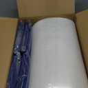 Outdoor Chair Cushions Set, Waterproof Outdoor Seat Cushions for Patio Furniture, Removable Seat Bottom & Back Cushion Covers with Ties, Outdoor Chair Pads,19"x16"x3" (Blue)