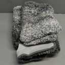 OLANLY Bathroom Rug Set 2 Piece, Soft Absorbent Microfiber Bath Rug Set, Non-Slip, Machine Wash Dry, Plush Shaggy Bath Mats for Bathroom (30"x20"+24"x16", Grey)