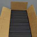 Maxtek Black 8 Disc DVD Cases with 3 Flip Trays and Outter Clear Sleeve, 10 Pack