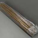 UNISHADES Cordless Bamboo Roman Shades for Windows, Blinds Size (29" W 64" H) Colour (Highfield Teak)