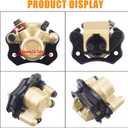 Brake Caliper 110cc 125cc 200cc 250cc 196cc 150cc 6.5HP CTieoleman kt196 yerf dog gx150 Kandi Baja RTK200 Go Kart RTK200Dune Buggy Taotao Roketa Sunl Kazuma Chinese ATV Quad Golden
