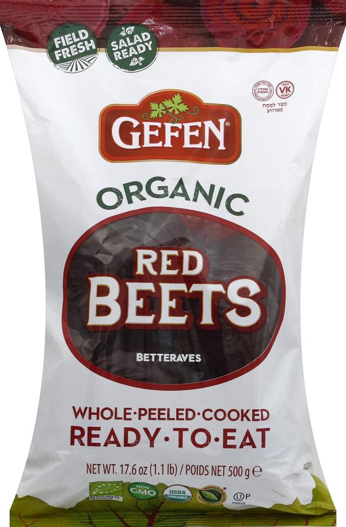 Gefen Organic Beets, Vacuum Packed 17.6 oz, BBD: 07/01/2026