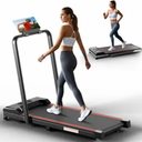 Walking Pad Treadmill with Handle Bar, 3.0HP Portable Electric Treadmills for Home Small Space, 3 in 1 Folding Foldable Home Treadmill with Handles, Remote Control, 300LBS Capacity
