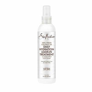 Shea Moisture 100 Percent Virgin Coconut Oil Leave-In Treatment, 8 Ounce (8 Fl Oz (Pack of 1))