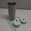 Simple Modern Classic Tumbler with Straw Lid | Insulated Iced Coffee Cup Reusable Stainless Steel Water Bottle Travel Mug | Gifts for Women Men Her Him | 24oz | Sea Glass Sage